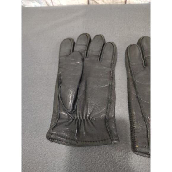 Vintage Mens Black Gloves Size M 9/9.5 Philippines - Picture 4 of 11